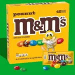 M&M'S Peanut Milk Chocolate Candy, Singles Size, 1.74 oz., 48 pk. - Image 4