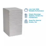 Marathon Embossed 1-Ply White Beverage Napkins, 6 pk., 3000 ct. - Image 3