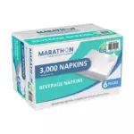 Marathon Embossed 1-Ply White Beverage Napkins, 6 pk., 3000 ct. - Image 6