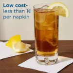 Marathon Embossed 1-Ply White Beverage Napkins, 6 pk., 3000 ct. - Image 7
