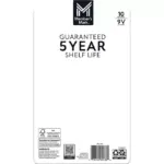 Member's Mark 9V Alkaline Batteries, 10 pk. - Image 2