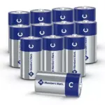Member's Mark C Alkaline Batteries, 12 pk. - Image 2