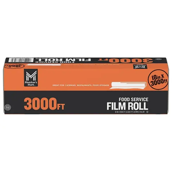Member's Mark Foodservice Film, 18" x 3,000'
