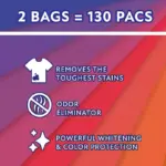 Member's Mark Laundry Detergent Power Pacs, Blooming Breeze, 130 ct. - Image 6