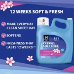 Member's Mark Liquid Fabric Softener, Spring Flowers, 251 loads, 170 fl. oz. - Image 7