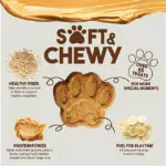 Member's Mark Peanut Butter & Banana Soft & Chewy Dog Treats, 3 lbs. - Image 3