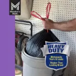 Member's Mark Power Flex 33 Gallon Trash Bags, Lavender, 90 ct. - Image 6