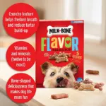 Milk-Bone Meat Flavored Snacks, Small Crunchy Dog Biscuits, 8 lbs. - Image 5