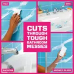 Mr. Clean Magic Eraser 2-in-1 Bathroom Cleaner Sponge, Lavender, 11 ct. - Image 2