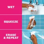 Mr. Clean Magic Eraser 2-in-1 Bathroom Cleaner Sponge, Lavender, 11 ct. - Image 6