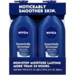 NIVEA Essentially Enriched Body Lotion, 21 fl. oz., 2 pk.