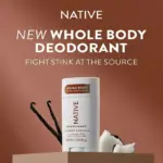 Native Whole Body Aluminum-Free Deodorant, Coconut & Vanilla, 2.3oz., 3pk. - Image 3
