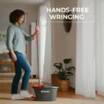 O-Cedar EasyWring Power Microfiber Spin Mop + 2 Refills - Image 4