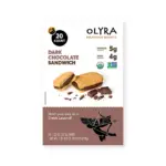 OLYRA Organic Breakfast Biscuits, Dark Chocolate Crème, 20 ct. - Image 6