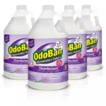 OdoBan Odor Eliminator and Disinfectant Concentrate, 1 gal., 4 pk., Lavender