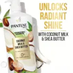 Pantene Pro-V Nourishing Coconut Milk & Shea Butter Shampoo, 38.2 fl. oz. - Image 2