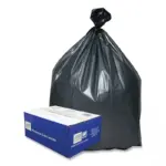 Platinum Plus Can Liners, 60 gal, 1.55 mil, 39" x 56", Gray (50 ct.) - Image 3