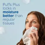 Puffs Plus Lotion 2-Ply Facial Tissues 12 Cube Boxes, 72 tissues/box - Image 6