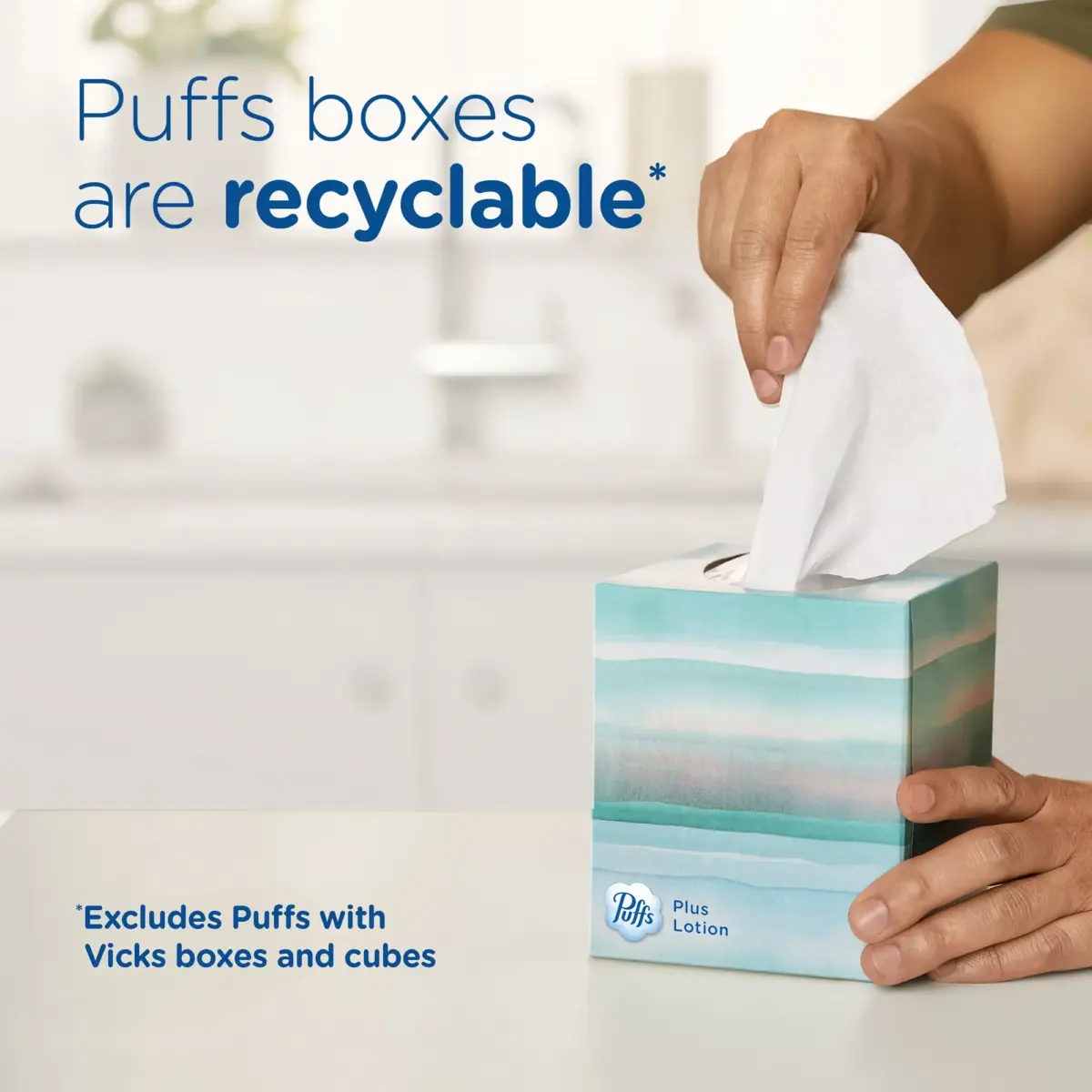 Puffs Ultra Soft Facial Tissues, 10 pk./124 tissues per box - Image 12