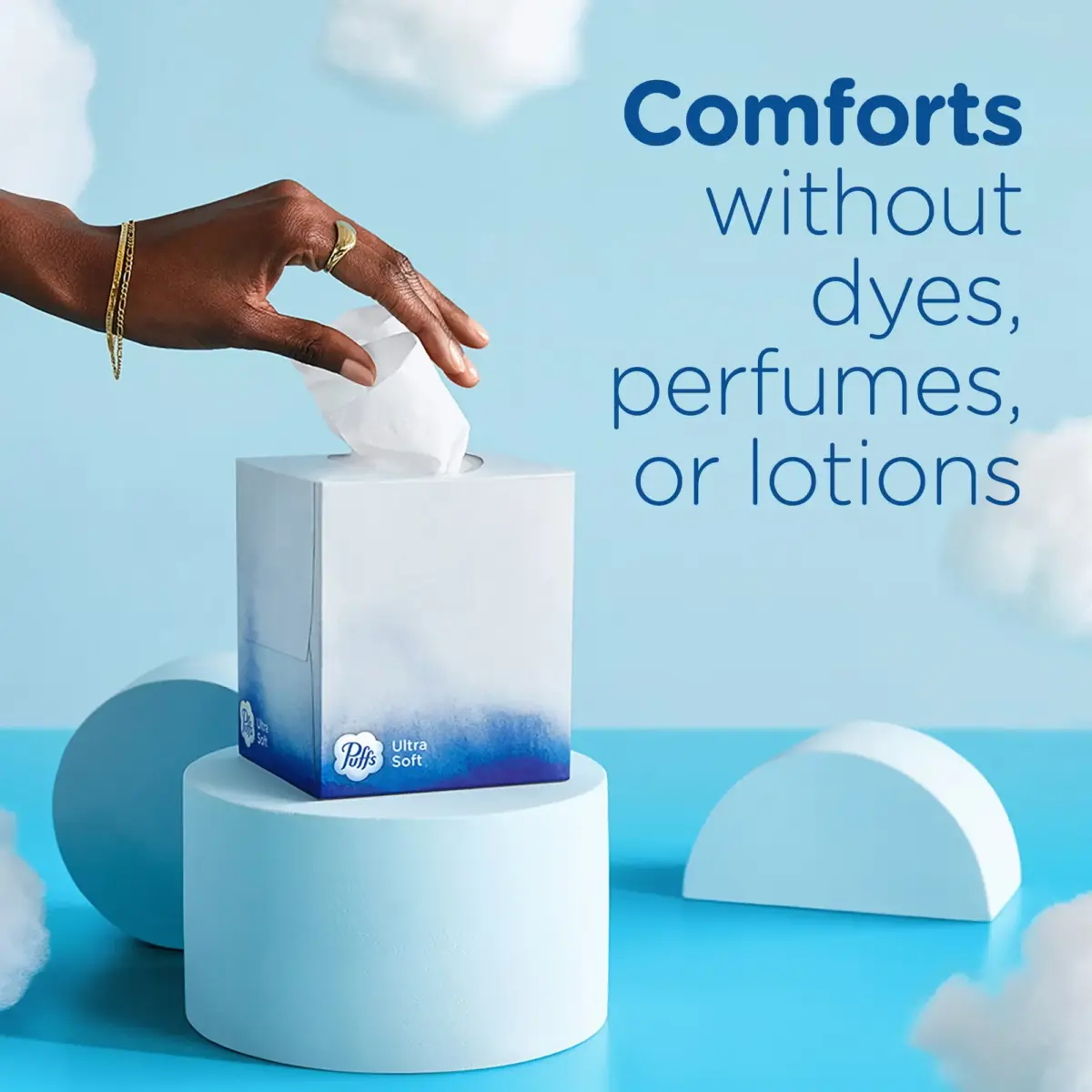 Puffs Ultra Soft Facial Tissues, 10 pk./124 tissues per box - Image 5