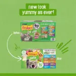 Purina Friskies Variety Pack, Adult Pate Wet Cat Food, 5.5 oz., 60 ct. - Image 2