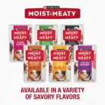 Purina Moist & Meaty Burger with Cheddar Cheese Flavor, Adult Dog Food, 6 oz., 60 ct. - Image 5
