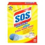 S.O.S. Steel Wool Soap Pads, 50 ct.