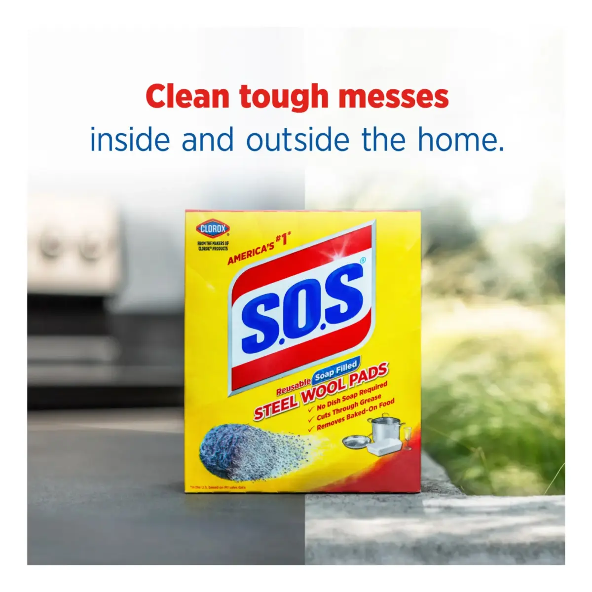 S.O.S. Steel Wool Soap Pads, 50 ct. - Image 5