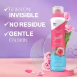 Secret Dry Spray Women's Antiperspirant Deodorant, Vanilla, Wild Rose & Waterlily, 4.1 oz., 3 pk. - Image 3