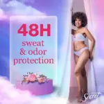 Secret Dry Spray Women's Antiperspirant Deodorant, Vanilla, Wild Rose & Waterlily, 4.1 oz., 3 pk. - Image 4