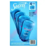 Secret Outlast Clear Gel Deodorant, Completely Clean, 2.6 oz., 4 pk. - Image 2