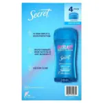 Secret Outlast Clear Gel Deodorant, Completely Clean, 2.6 oz., 4 pk. - Image 9
