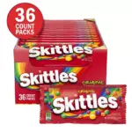 Skittles Original Fruity Chewy Candy, Full Size, 2.17 oz., 36 pk. - Image 10