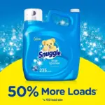 Snuggle Liquid Fabric Softener, Blue Sparkle, 235 loads, 188 fl. oz. - Image 4