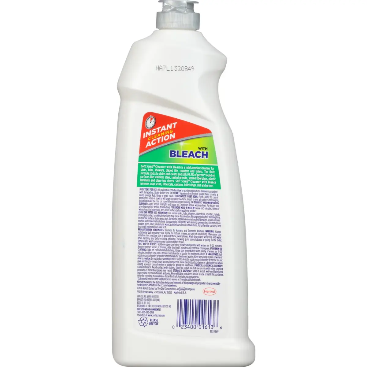 Soft Scrub Bleach Cleanser, 3 pk./36 oz. - Image 6