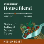 Starbucks House Blend Medium Roast Whole Bean Coffee, 40 oz. - Image 5