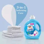Suavitel Advanced Liquid Fabric Softener, Field Flowers Scent, 160 fl. oz., 235 loads - Image 3