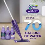 Swiffer WetJet Refill Pack, Lavender, 32 Pads + 2 Refills - Image 8
