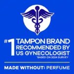 Tampax Pearl with LeakGuard Braid, Light, 50 ct., 2 pk. - Image 6