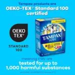 Tampax Pearl with LeakGuard Braid, Light, 50 ct., 2 pk. - Image 7