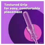 Tampax Radiant Tampons Trio Pack, Unscented, 77 ct. - Image 5
