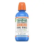 TheraBreath Fresh Breath Alcohol-Free Mouthwash, Mouth Rinse for Adults, Icy Mint, 16 fl oz