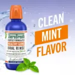 TheraBreath Healthy Gums Mouthwash, Antigingivitis Mouth Rinse for Adults, Clean Mint, 16 fl oz - Image 4