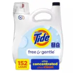 Tide Free & Gentle Liquid Laundry Detergent, 152 loads, 170 fl. oz.