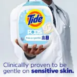Tide PODS Free & Gentle Laundry Detergent Pacs, 152 Ct - Image 3