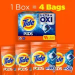 Tide PODS Laundry Detergent Pacs, 4-in-1 Ultra Oxi, 104 ct. - Image 7