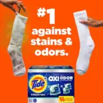 Tide Power PODS + Ultra OXI Laundry Detergent Pacs, 72 ct. - Image 8