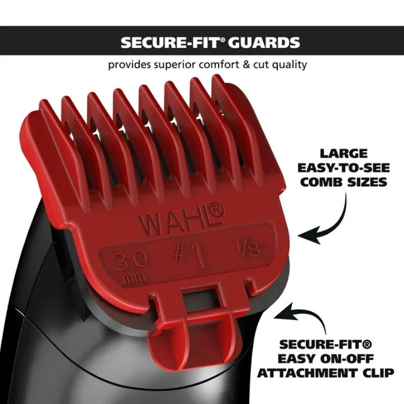 Wahl Color Pro Cord/Cordless Rechargeable Hair, Beard Trimmer for Men - 9891-100 - Image 3