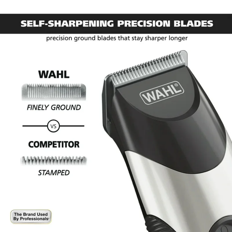 Wahl Color Pro Cord/Cordless Rechargeable Hair, Beard Trimmer for Men - 9891-100 - Image 7