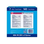 Wet Ones Antibacterial Hand Wipes, Fresh Scent & Lavender, 20 ct., 7 pk. - Image 5